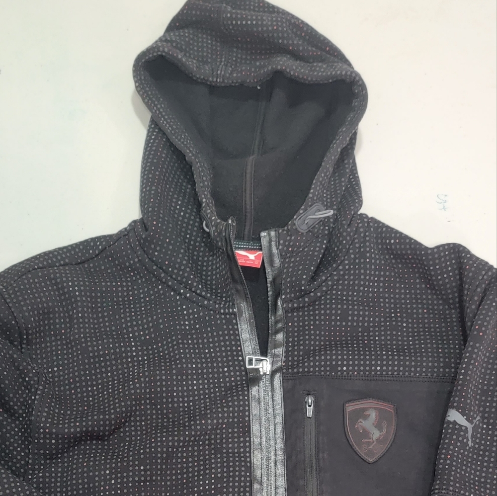 Puma ferrari zip up jacket xl